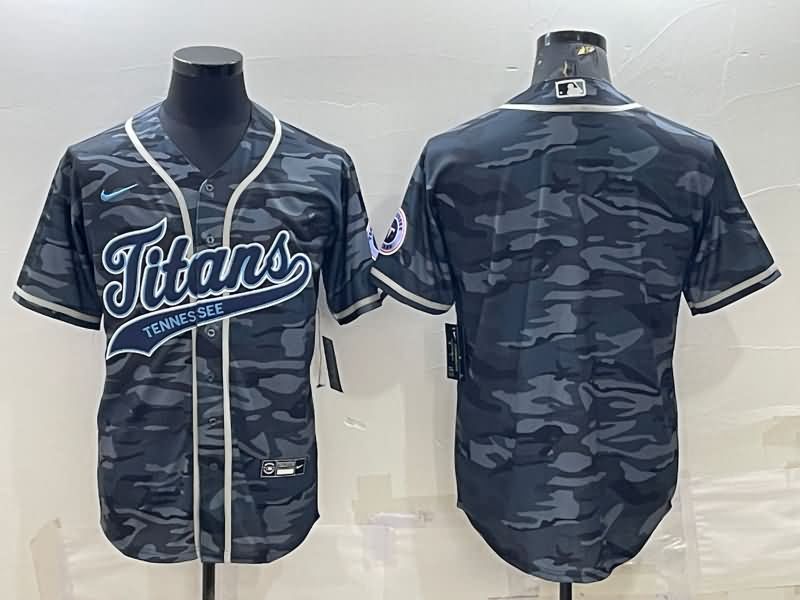 Tennessee Titans Camouflage MLB&NFL Jersey