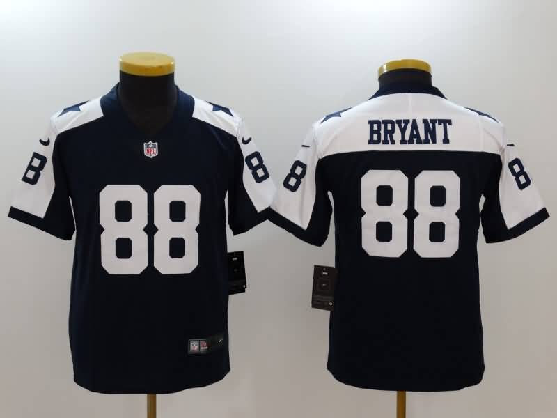 Kids Dallas Cowboys LAMB #88 Dark Blue NFL Jersey 02