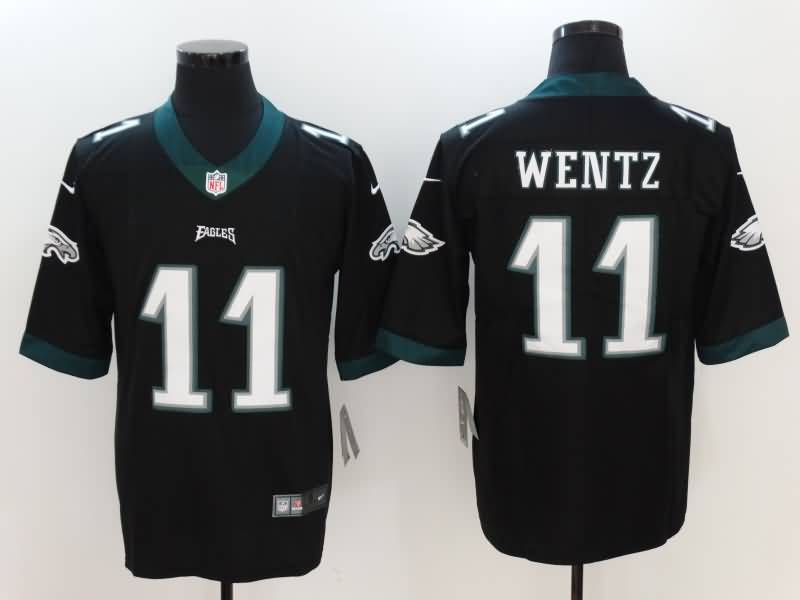 Kids Philadelphia Eagles WENTZ #11 Black NFL Jersey