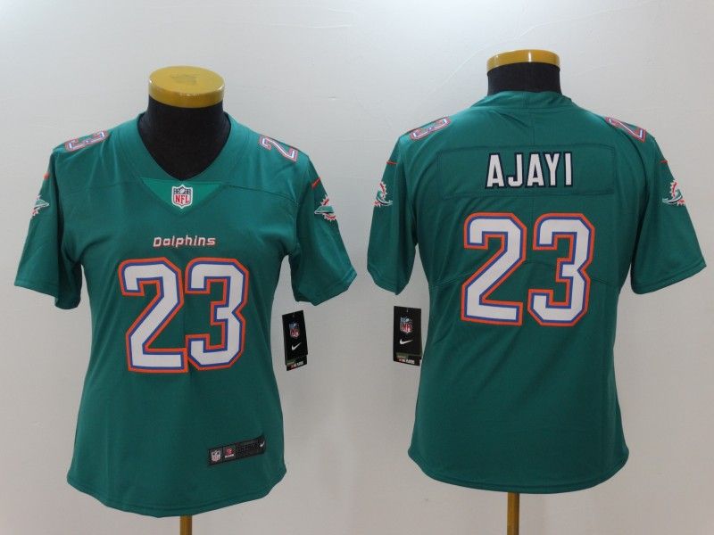 Miami Dolphins AJAYI #23 Green Women NFL Jersey