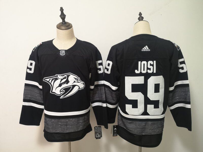 2019 Nashville Predators JOSI #59 Black All Star NHL Jersey