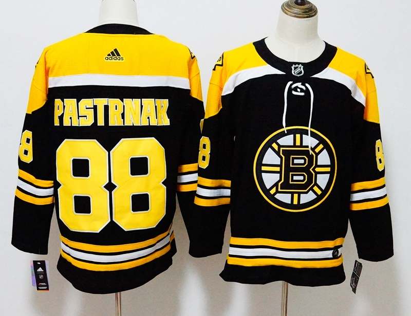 Boston Bruins PASTRNAK #88 Black NHL Jersey