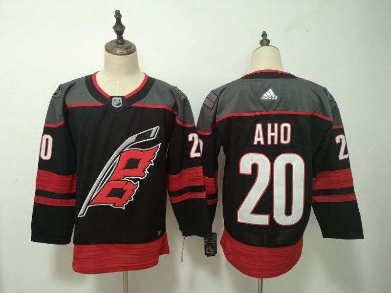 Carolina Hurricanes AHO #20 Black NHL Jersey