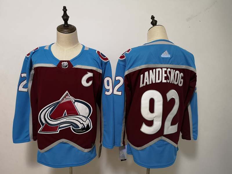 Colorado Avalanche LANDESKOG #9 Maroon NHL Jersey