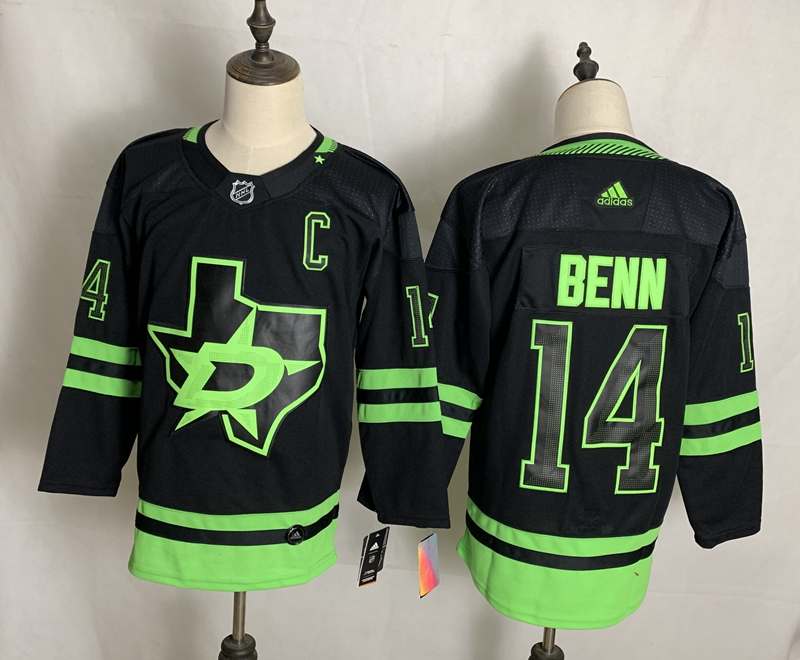 Dallas Stars BENN #14 Black NHL Jersey