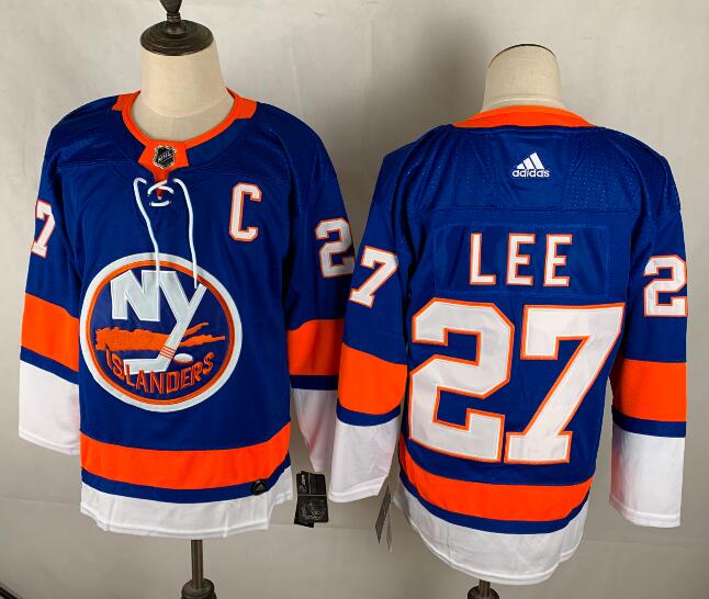New York Islanders LEE #27 Blue NHL Jersey