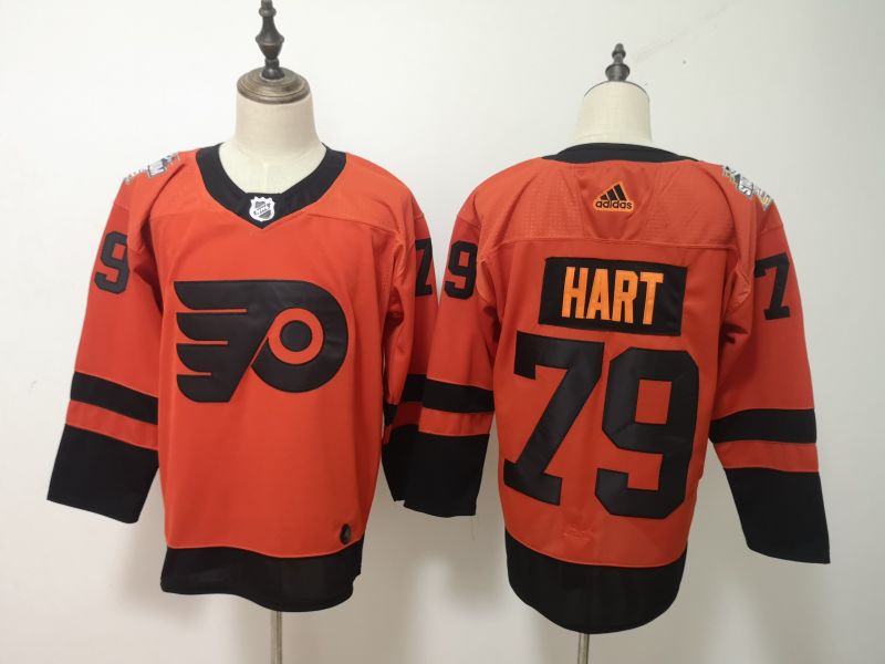 Philadelphia Flyers HART #79 Orange NHL Jersey 02
