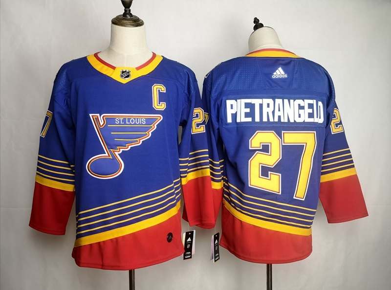 St Louis Blues PIETRANGELO #27 Blue Classics NHL Jersey