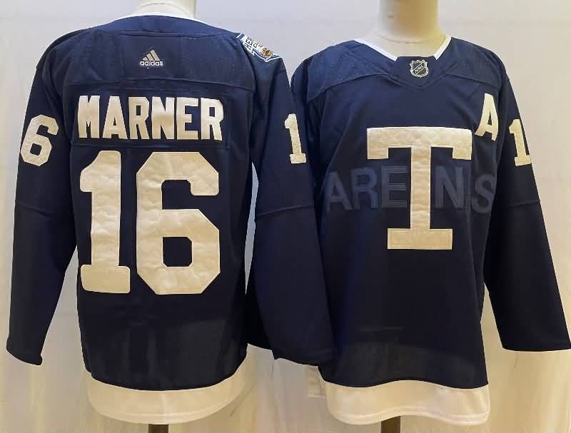 Toronto Maple Leafs MARNER #16 Dark Blue NHL Jersey