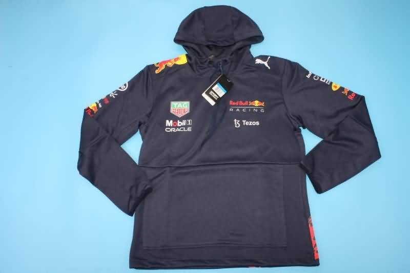 Thailand Quality(AAA) 22/23 Red Bull Dark Blue Soccer Hoodie