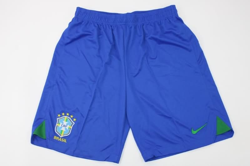 Thailand Quality(AAA) 2022 Brazil Home Soccer Shorts