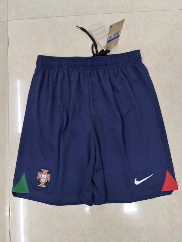 Thailand Quality(AAA) 2022 Portugal Away Soccer Shorts