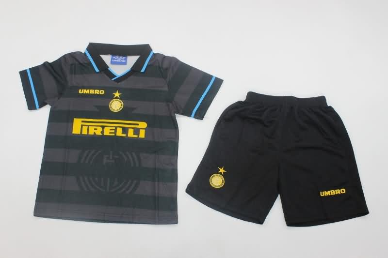 1997/98 Inter Milan Third Kids Soccer Jersey And Shorts