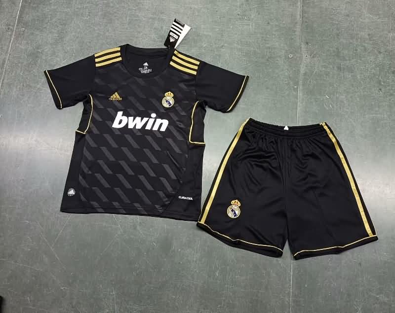 11/12 Real Madrid Away Kids Soccer Jersey And Shorts