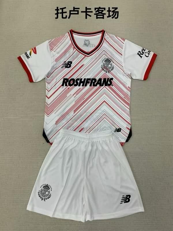 24/25 Deportivo Toluca Away Soccer Jersey