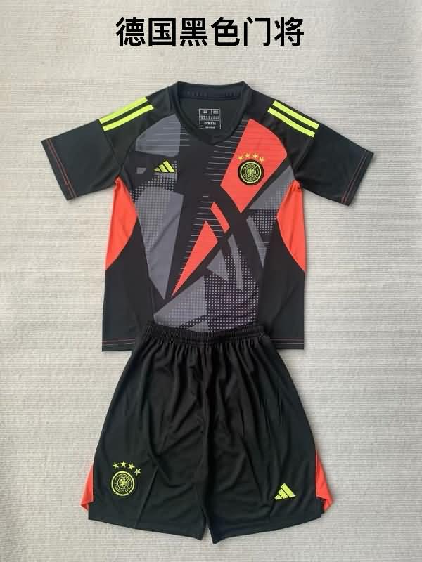 2024 Germany Goalkeeper Black Soccer Jersey