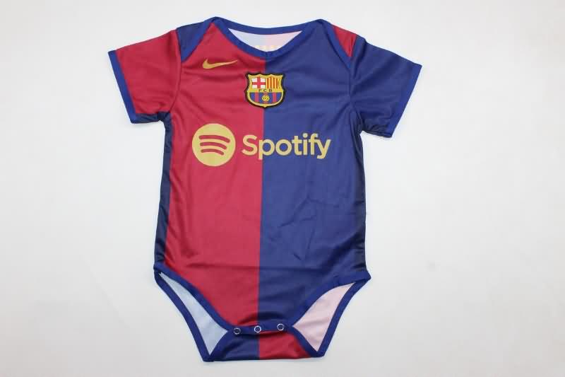 24/25 Barcelona Home Baby Soccer Jerseys