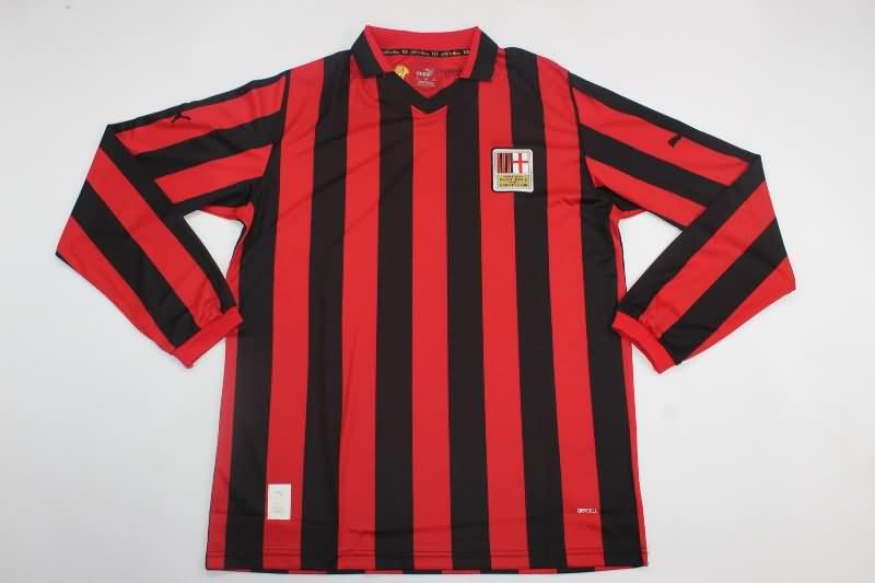 Thailand Quality(AAA) 125th AC Milan Anniversary Long Sleeve Soccer Jersey