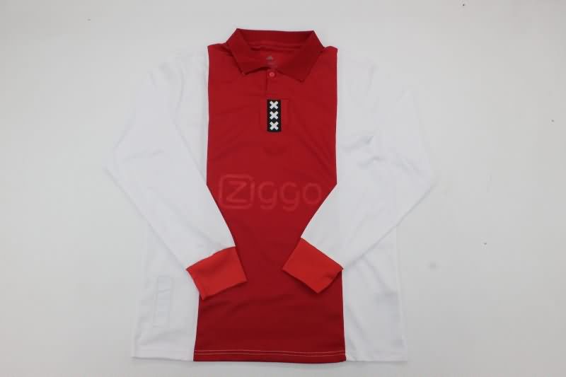 Thailand Quality(AAA) 125th Ajax Anniversary Long Sleeve Soccer Jersey