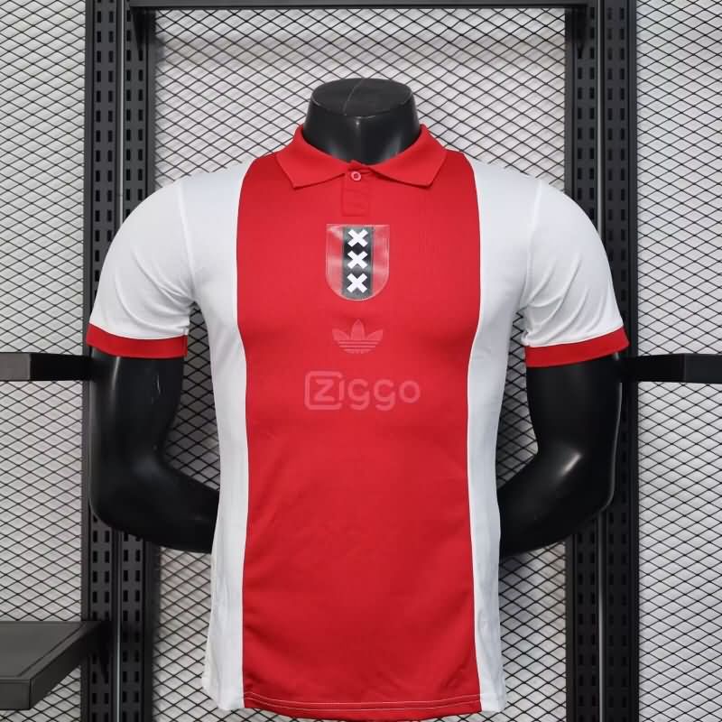 Thailand Quality(AAA) 125th Ajax Anniversary Soccer Jersey (Player)