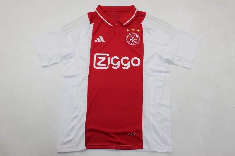 Thailand Quality(AAA) 24/25 Ajax Home Soccer Jersey