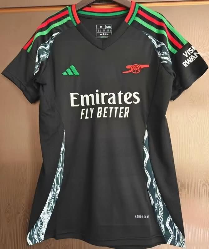 Thailand Quality(AAA) 24/25 Arsenal Away Women Soccer Jersey