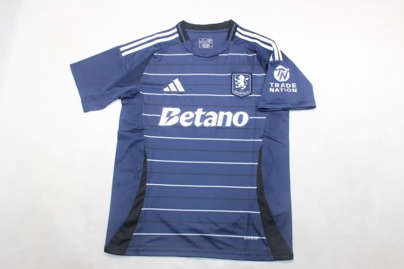 Thailand Quality(AAA) 24/25 Aston Villa Third Soccer Jersey