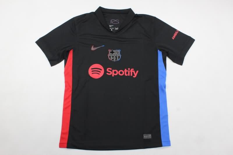 Thailand Quality(AAA) 24/25 Barcelona Away Soccer Jersey Leaked