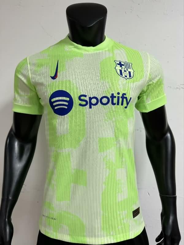 Thailand Quality(AAA) 24/25 Barcelona Third Soccer Jersey (Player)