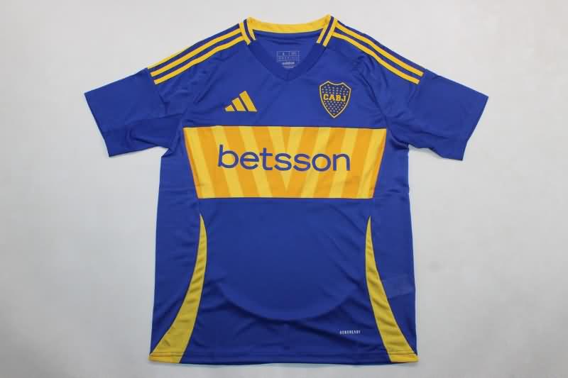 Thailand Quality(AAA) 2024 Boca Juniors Home Soccer Jersey