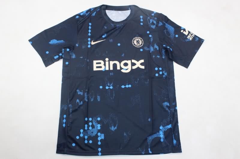 Thailand Quality(AAA) 24/25 Chelsea Dark Blue Soccer Jersey