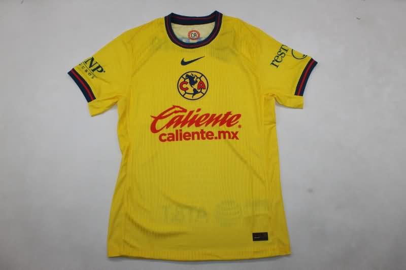 Thailand Quality(AAA) 24/25 Club America Home Soccer Jersey (Player)