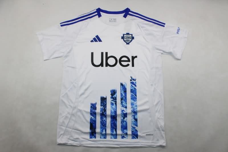 Thailand Quality(AAA) 24/25 Como Away Soccer Jersey