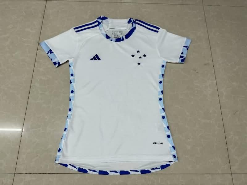 Thailand Quality(AAA) 2024 Cruzeiro Away Women Soccer Jersey