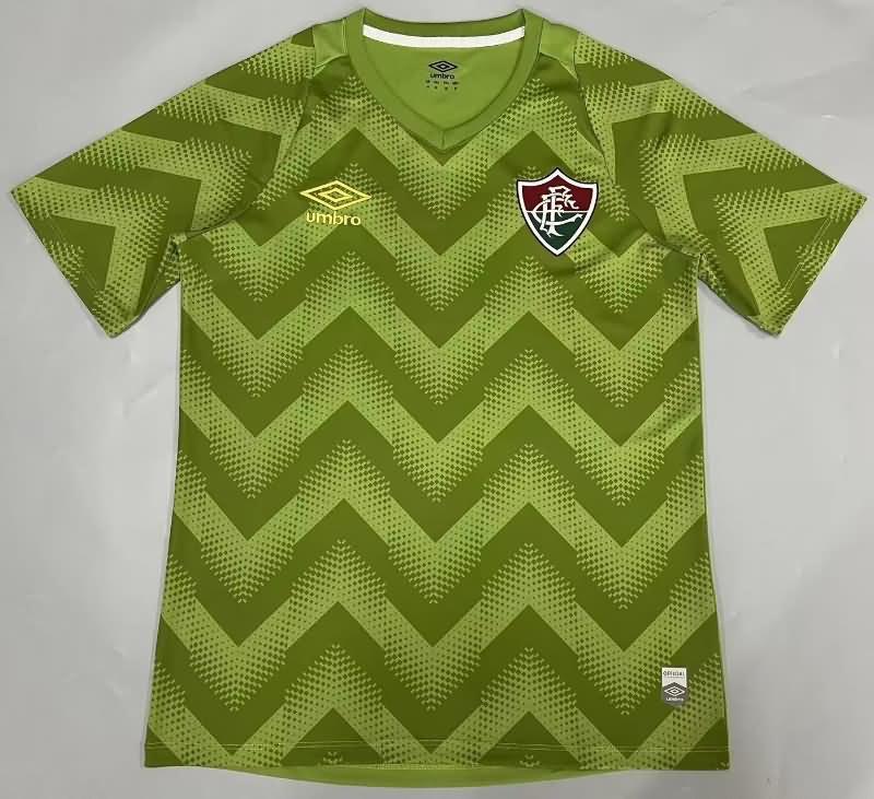Thailand Quality(AAA) 2024 Fluminense Goalkeeper Green Soccer Jersey