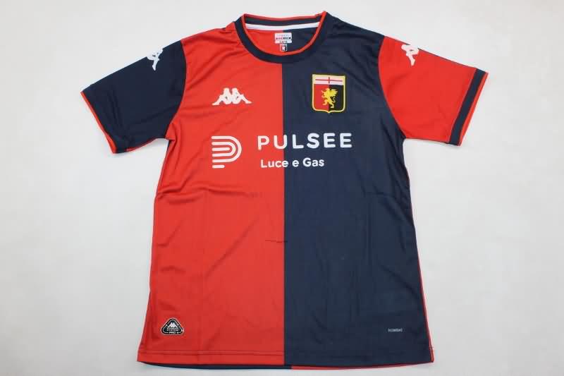 Thailand Quality(AAA) 24/25 Genoa Home Soccer Jersey