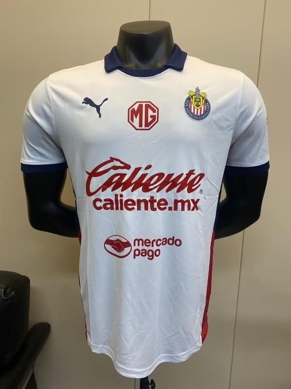 Thailand Quality(AAA) 24/25 Guadalajara Away Soccer Jersey (Player)