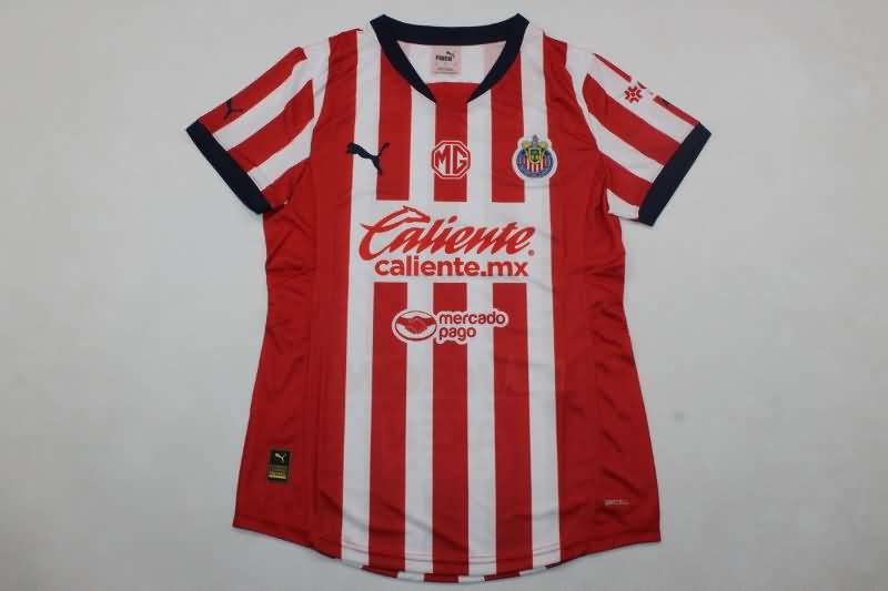 Thailand Quality(AAA) 24/25 Guadalajara Home Women Soccer Jersey