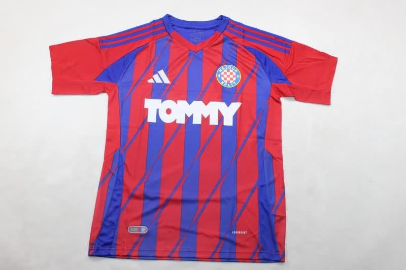 Thailand Quality(AAA) 24/25 Hajduk Split Home Soccer Jersey