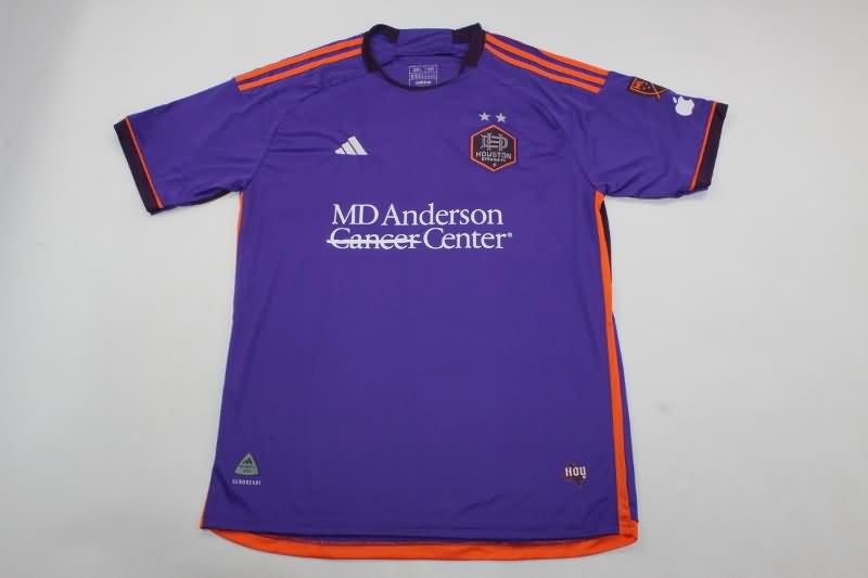 Thailand Quality(AAA) 2024 Houston Dynamo Away Soccer Jersey