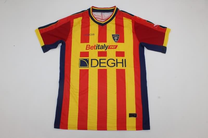 Thailand Quality(AAA) 24/25 Lecce Home Soccer Jersey
