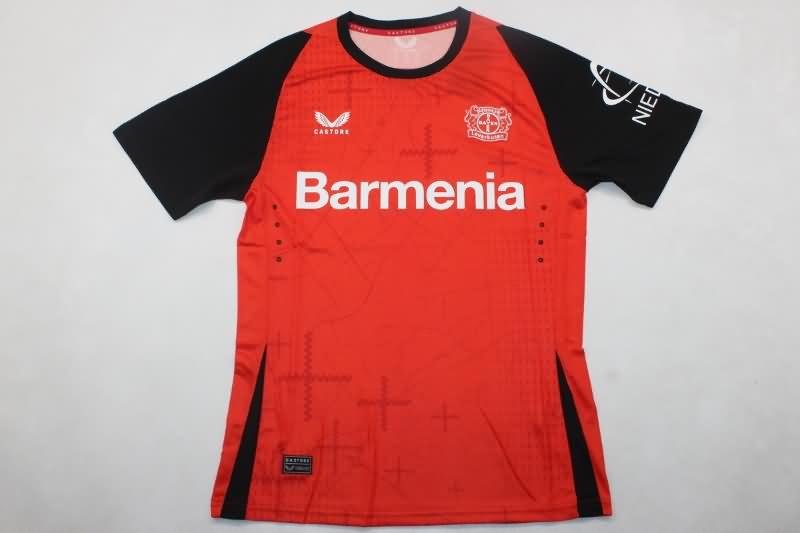 Thailand Quality(AAA) 24/25 Leverkusen Home Soccer Jersey (Player)