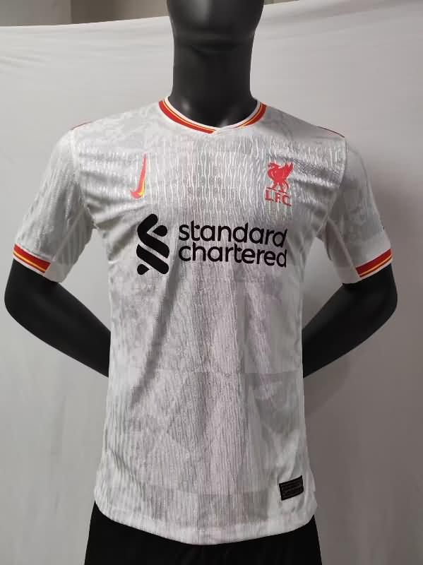 Thailand Quality(AAA) 24/25 Liverpool Third Soccer Jersey (Player)
