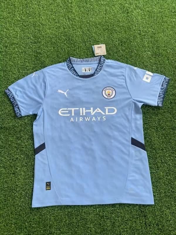 Thailand Quality(AAA) 24/25 Manchester City Home Soccer Jersey