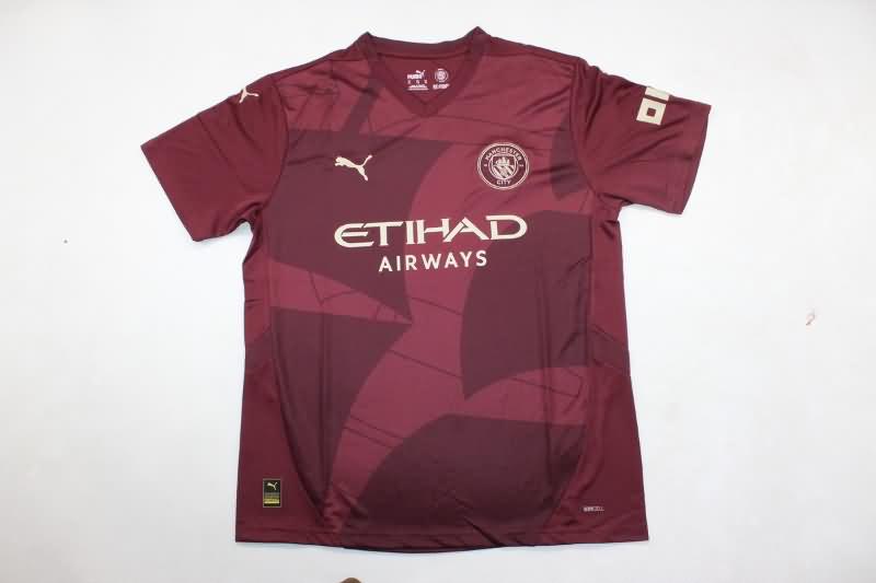Thailand Quality(AAA) 24/25 Manchester City Third Soccer Jersey