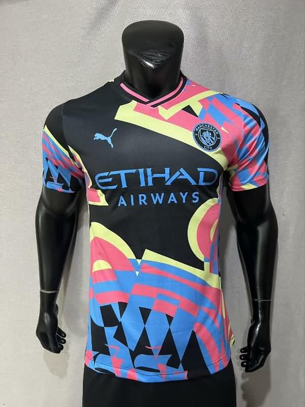 Thailand Quality(AAA) 24/25 Manchester City Third Soccer Jersey (Player) Leaked
