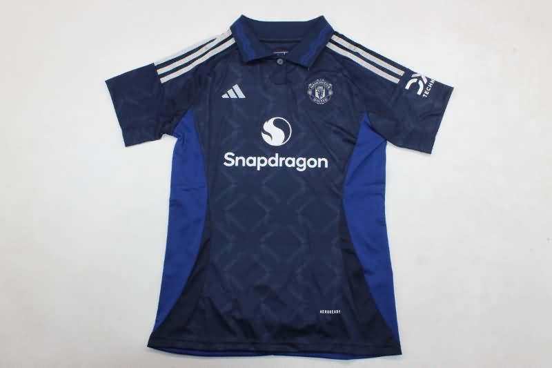 Thailand Quality(AAA) 24/25 Manchester United Away Women Soccer Jersey