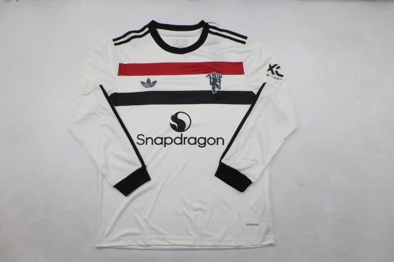 Thailand Quality(AAA) 24/25 Manchester United Third Long Sleeve Soccer Jersey