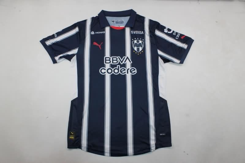 Thailand Quality(AAA) 24/25 Monterrey Home Soccer Jersey (Player)