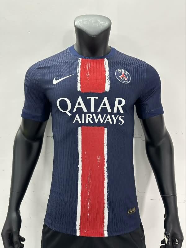 Thailand Quality(AAA) 24/25 Paris St Germain Home Soccer Jersey (Player)